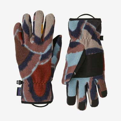 PATAGONIA Synchilla Gloves Currents Dulse Mauve CUDM