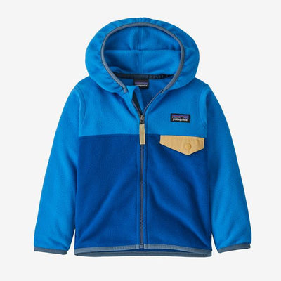 PATAGONIA Baby Micro D Snap-T Jacket Endless Blue w/Vessel Blue EBVL