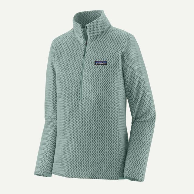 PATAGONIA Womens R1 Air Zip Neck Thermal Blue TBL / M