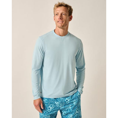 JOHNNIE-O Men's Basin LS T Placid