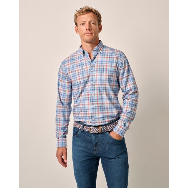 JOHNNIE-O Men's Peterson Shirt Bombay