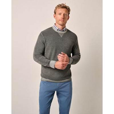 JOHNNIE-O Men's Burgess Sweater Dark & Stormy