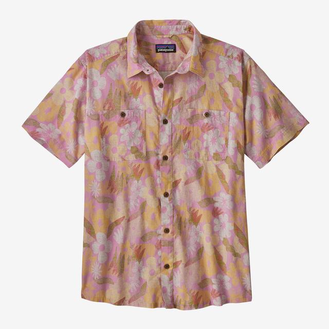 PATAGONIA Men's Back Step Shirt Channeling Spring ilkweed Mauve CSMA / M