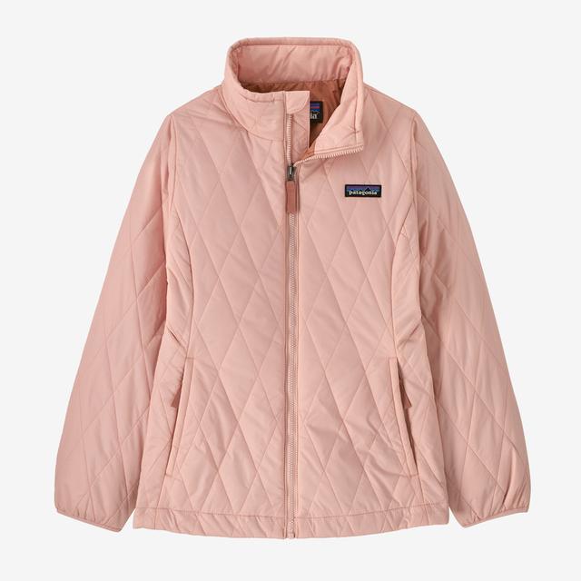 PATAGONIA Kids' Nano Puff Diamond Quilt Jacket Mallow Pink MAPI