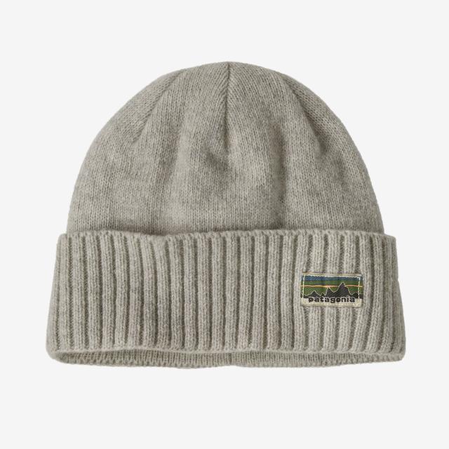 PATAGONIA Brodeo Beanie OG Legacy Label Crisp Grey OGLC