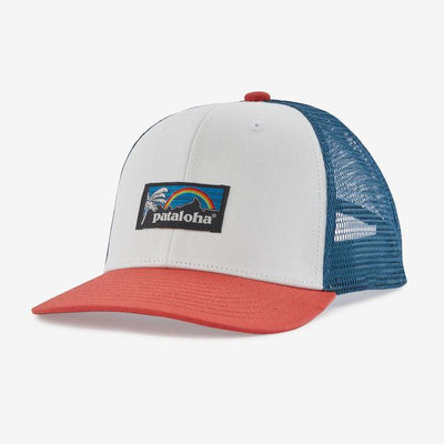 PATAGONIA Kids' Trucker Hat Patalokahi Label Birch White PALW