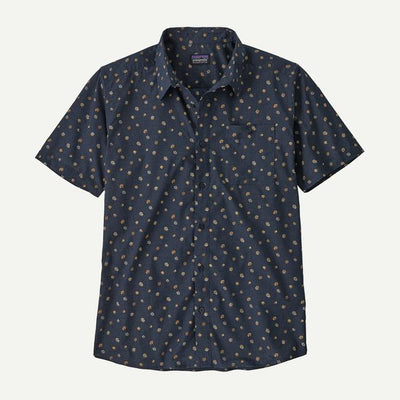 PATAGONIA Mens Go-To Shirt Blossoms New Navy BLNY