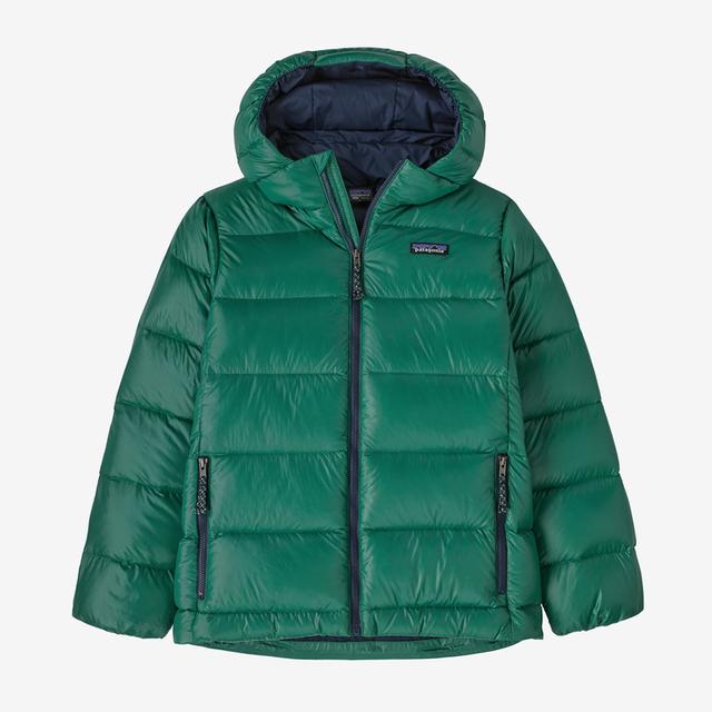 PATAGONIA Kids' Hi-Loft Down Sweater Hoody Conifer Green CIFG