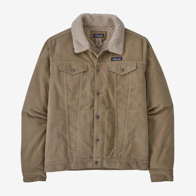 PATAGONIA Men's Pile Lined Trucker Jacket Seabird Grey SBDY