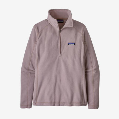 PATAGONIA Women's Micro D 1/4 Zip tingray Mauve STYM / S