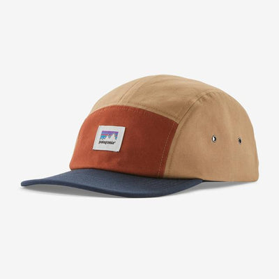 PATAGONIA Graphic Maclure Hat Shop Sticker Grayling Brown SHPG