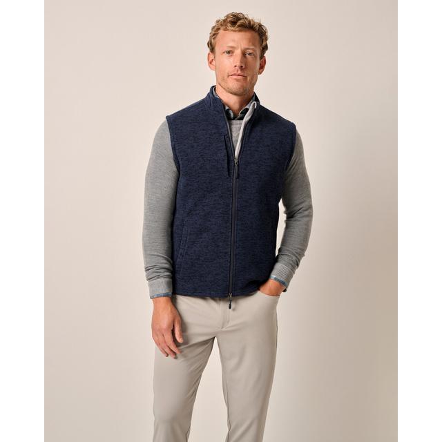 JOHNNIE-O Men's Denali Vest Navy