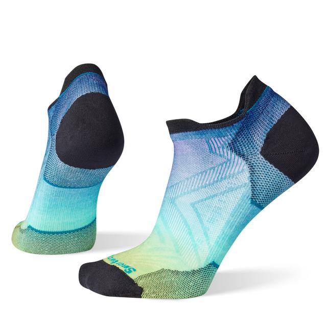 SMARTWOOL Womens Run ZC Ombre Print Low Ankle Socks Capri 810