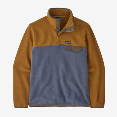 PATAGONIA Men's Lightweight Synchilla Snap-T Pullover Shelter Brown SHBN