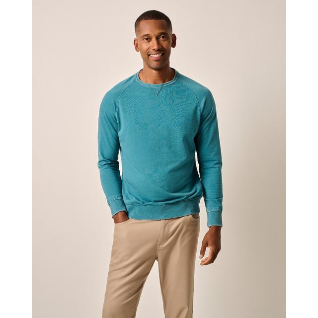 JOHNNIE-O Men's Taber Sweatshirt Rainwashed