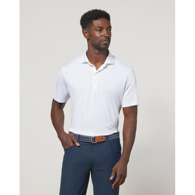 JOHNNIE-O Men's Birdie Polo White