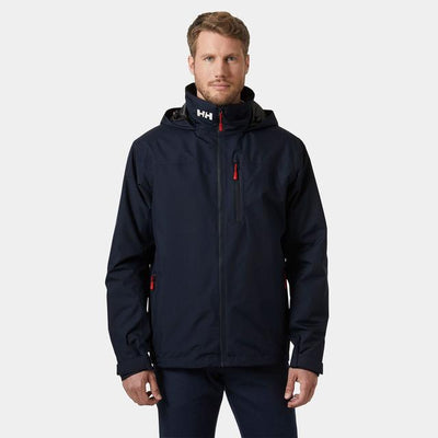 HELLY HANSEN Men's Crew Hooded Midlayer Jacket 2 Navy