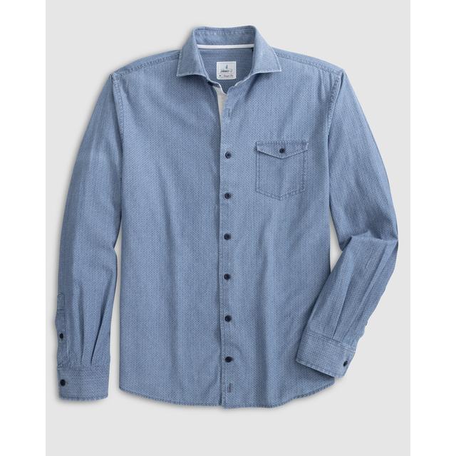 JOHNNIE-O Men's Hancock Shirt Wake