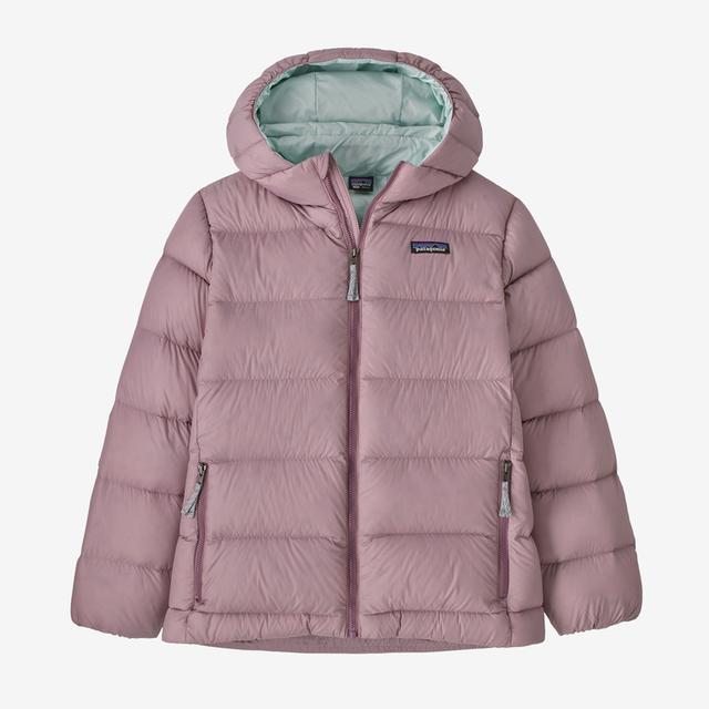 PATAGONIA Kids' Hi-Loft Down Sweater Hoody Stormy Mauve STMA