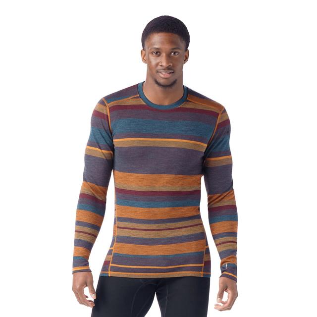 SMARTWOOL Men's Classic Thermal Merino Base Layer Crew Marmalade Joviansphere P18