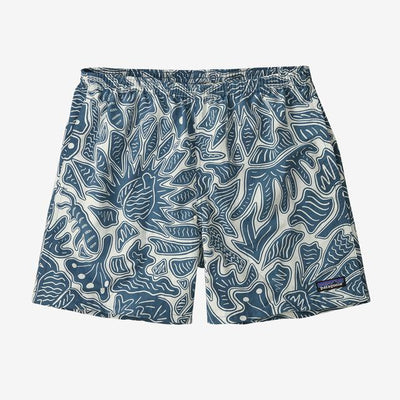 PATAGONIA Mens Baggies Shorts - 5in Swallowtail Geo Still Blue SGS / L