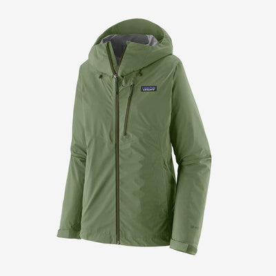 PATAGONIA Women's Granite Crest Rain Jacket Terrain Green TNGR