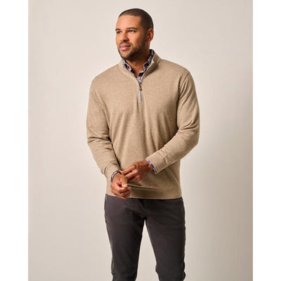 JOHNNIE-O Men's Sully 1/4 Zip Cedar