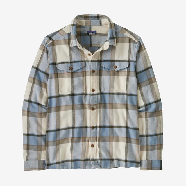 PATAGONIA Men's Fjord Flannel Shirt Sunrise Ridge Natural SRNL