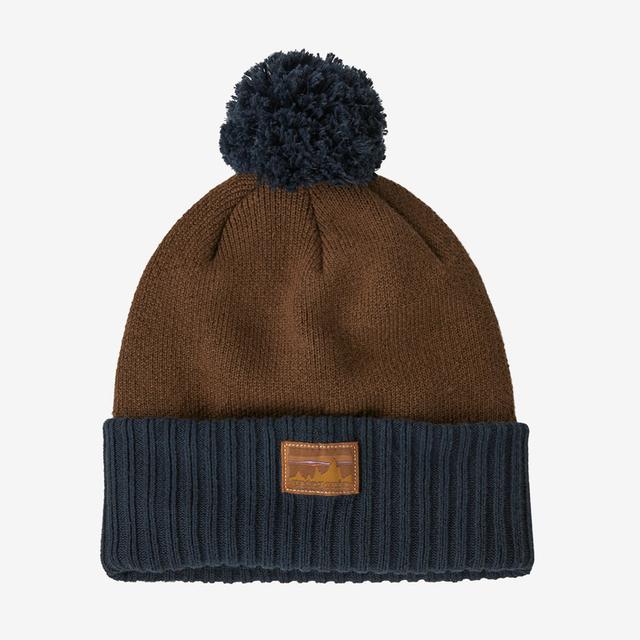 PATAGONIA Powder Town Beanie 73 Skyline Shelter Brown SKBR