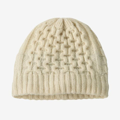 PATAGONIA Coastal Cable Beanie Birch White BCW