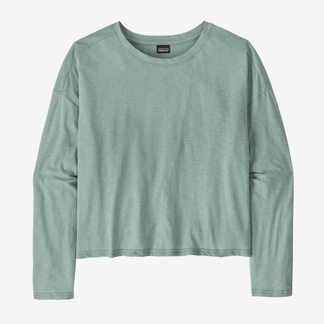 PATAGONIA Women's Long-Sleeved Mainstay Top Thermal Blue TMBL