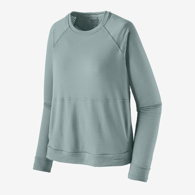 PATAGONIA Women's Long-Sleeved Capilene Thermal Crew Thermal Blue TMB / L