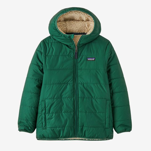 PATAGONIA Kids' Reversible Ready Freddy Hoody Conifer Green CIFG