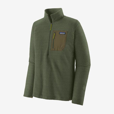 PATAGONIA Men's R1 Air Zip Neck Torrey Pine Green TPGN