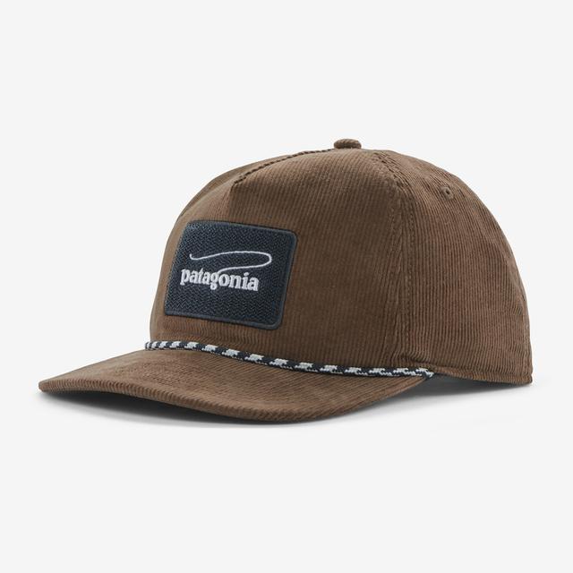 PATAGONIA Fly Catcher Hat Casting Logo Topsoil Brown CLTB