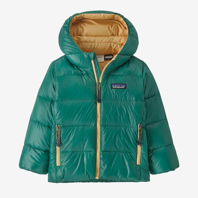 PATAGONIA Baby Hi-Loft Down Sweater Hoody Conifer Green CIFG