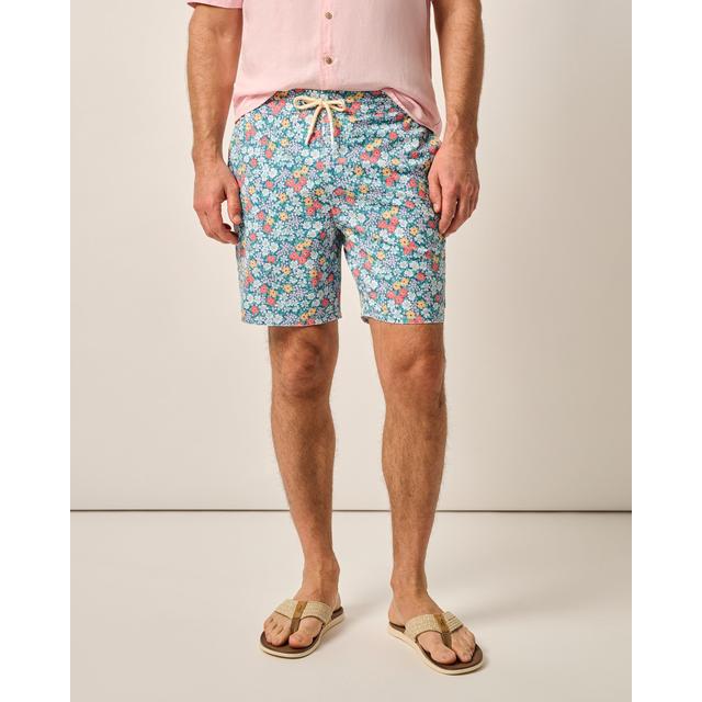 JOHNNIE-O Men's Secret Garden Swimshorts Lake