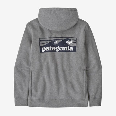 PATAGONIA Men's Boardshort Logo Uprisal Hoody Gravel Heather GH / L