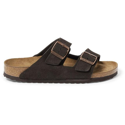 BIRKENSTOCK Arizona Soft Footbed Suede Mocha