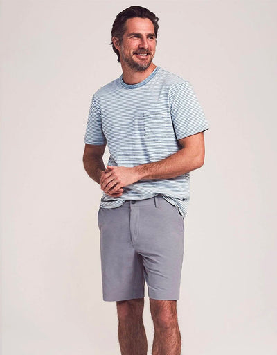 FAHERTY Men's Belt Loop All Day Shorts (9") Ice Grey ICE