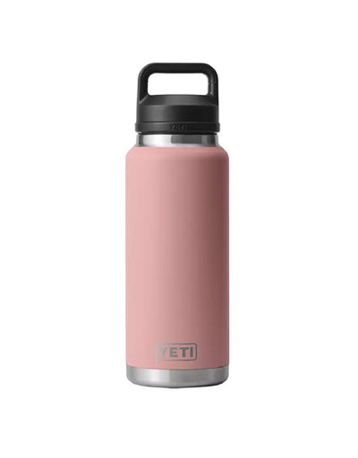YETI Rambler 36 oz Bottle w/ Chug Cap Sandstone Pink