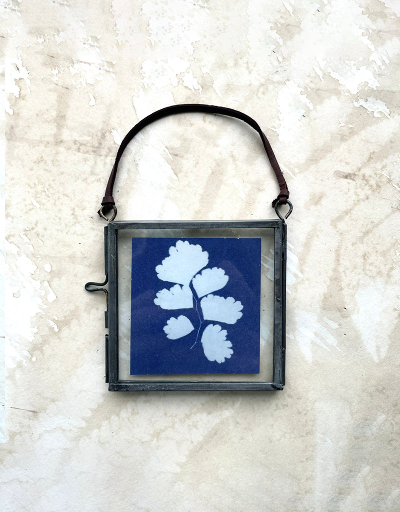 ATWATER DESIGNS Atwater Cyanotype Mini Maidenhair Fern