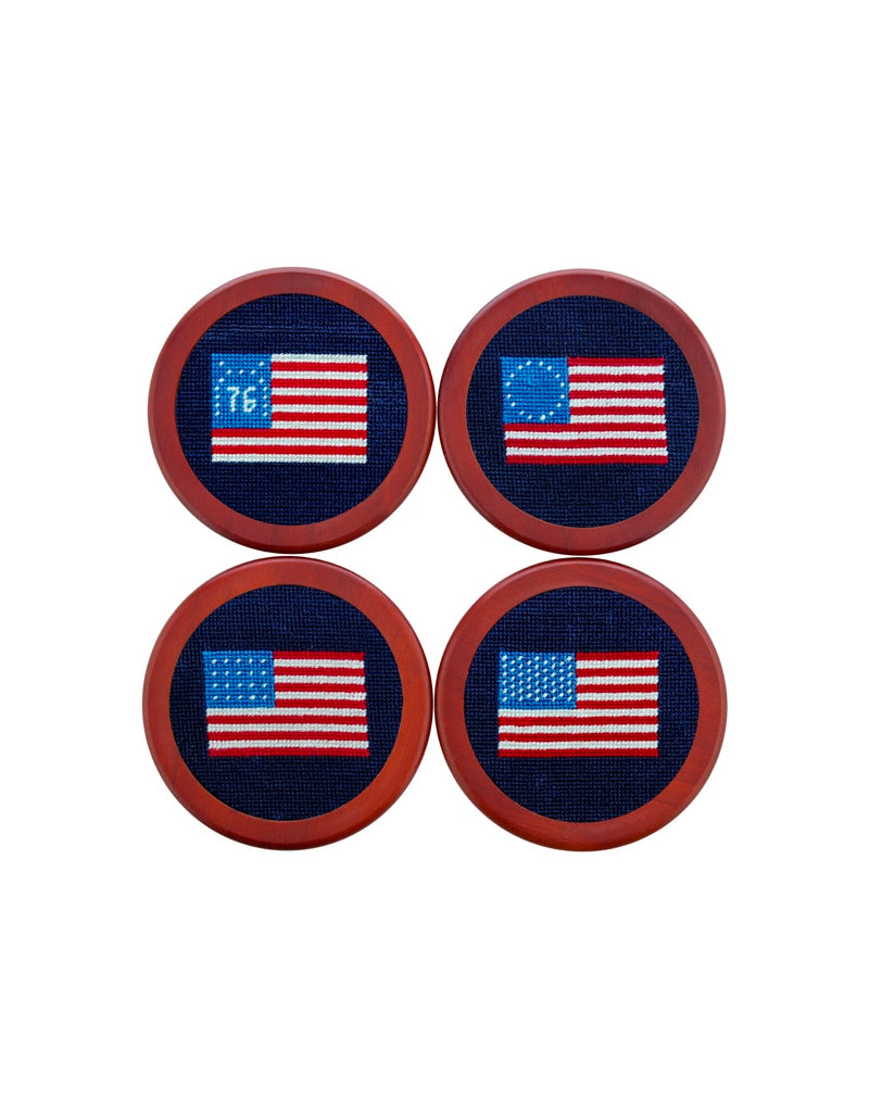 Needlepoint Coaster Set