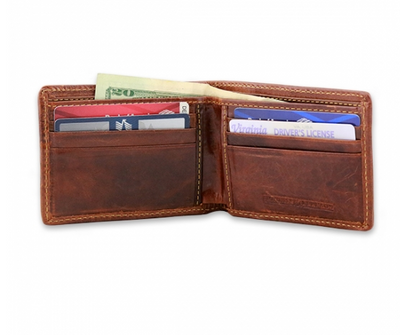 Needlepoint Bifold Wallet