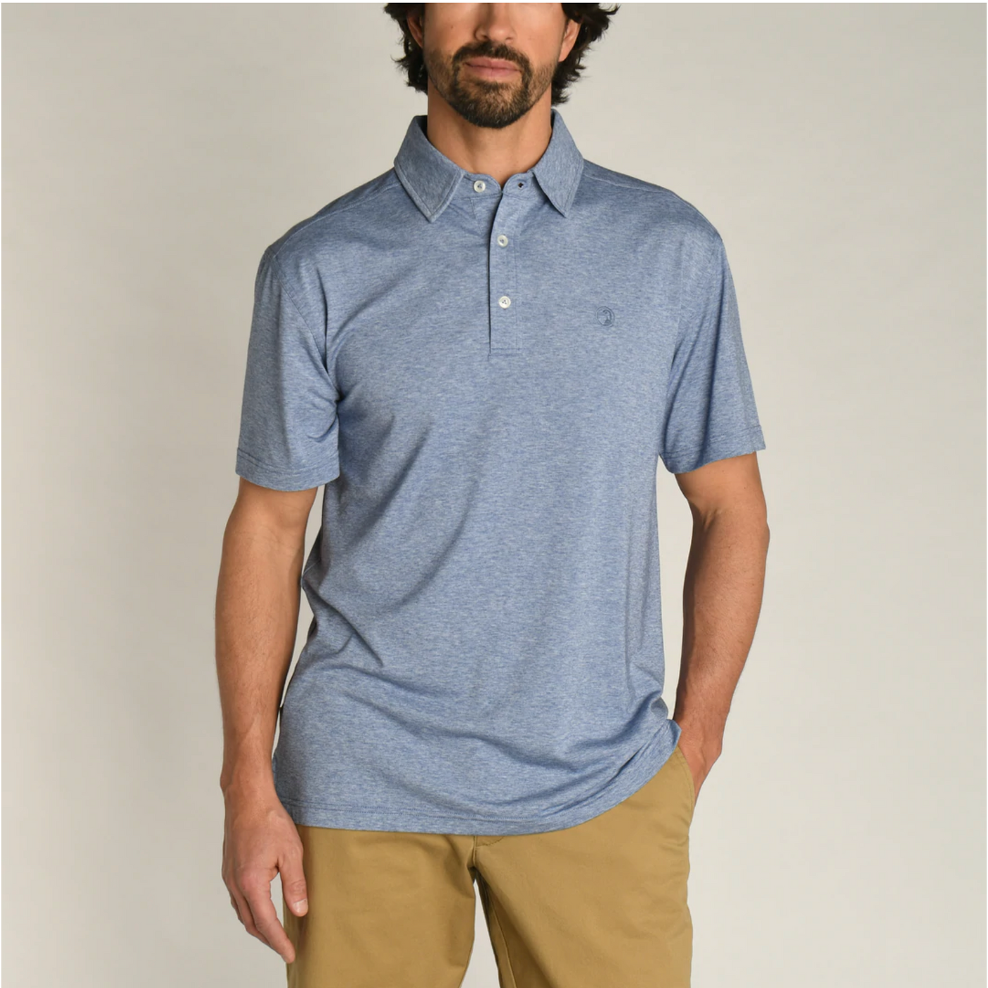 DUCK HEAD Men's SS Hayes Performance Polo