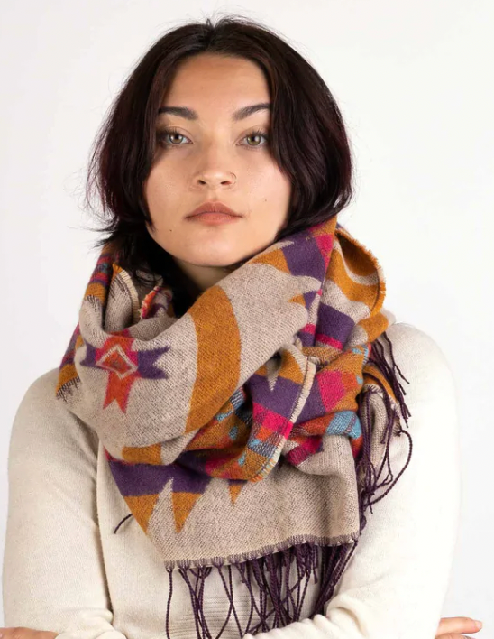 PISTIL Carmel Scarf Bone