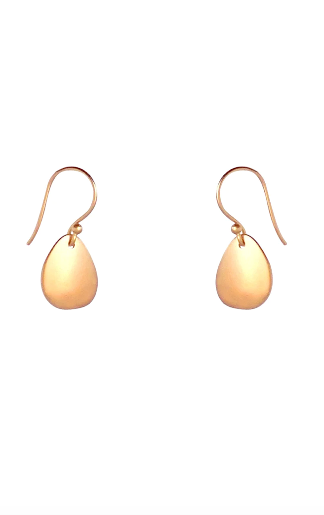 BRONWEN Catania Earrings - Short Gold