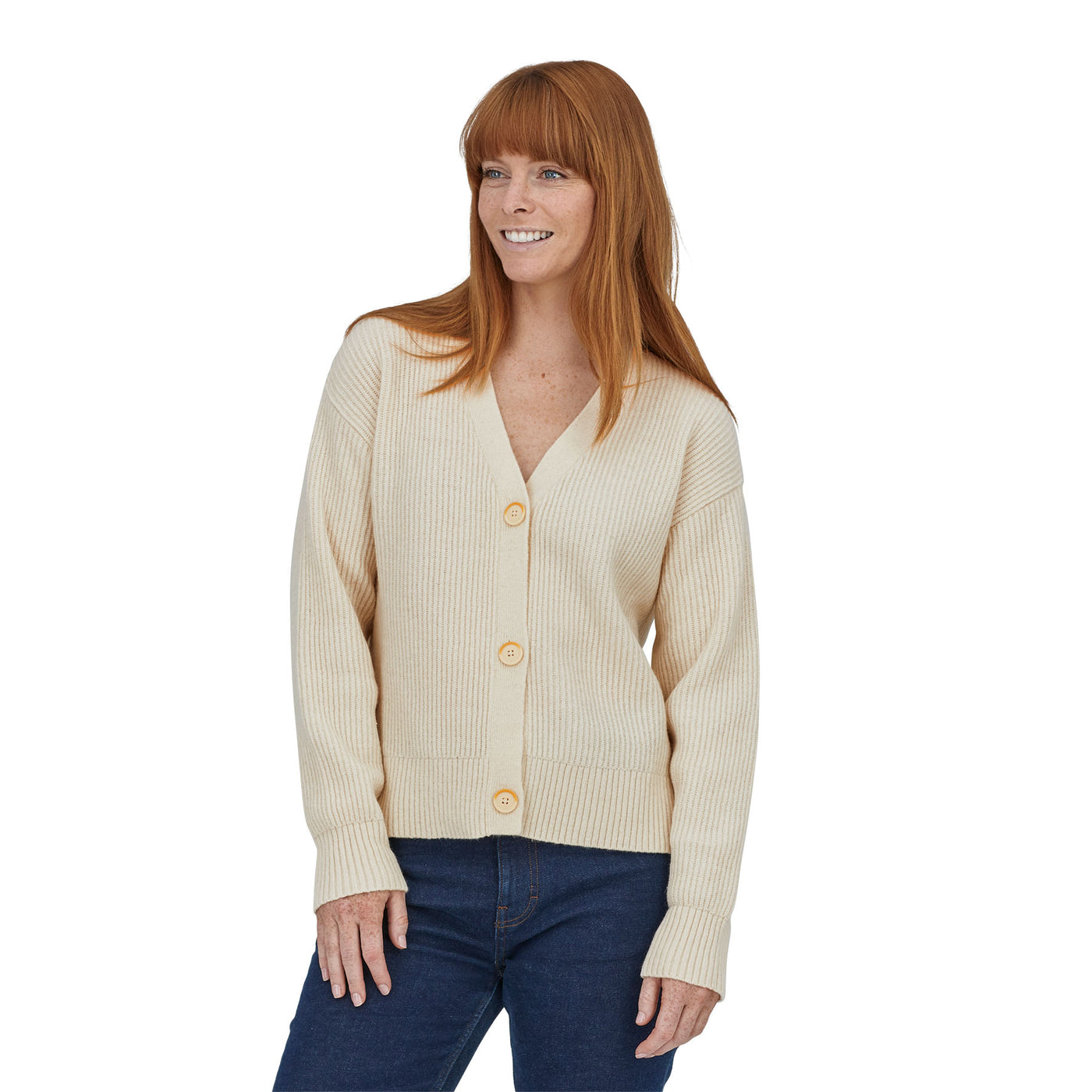 Women's Recycled Wool-Blend Cardigan